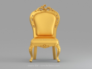 CHAIRS 004 | STL – 3D model for CNC