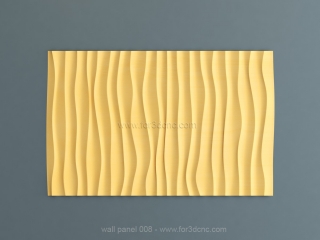 wall panel 008 www for3dcnc com 320x240 - 3D PANELS 008 | STL - 3D model for CNC
