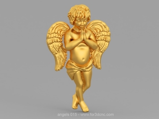 ANGELS 015 | STL – 3D model for CNC
