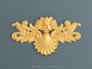 DECOR 032 | STL – 3D model for CNC