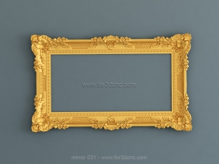 MIRROR 031 | STL – 3D model for CNC