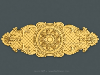 DECOR 042 | STL – 3D model for CNC