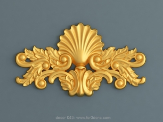 DECOR 043 | STL – 3D model for CNC