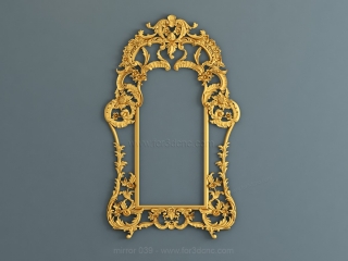 MIRROR 039 | STL – 3D model for CNC