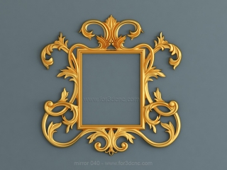 MIRROR 040 | STL – 3D model for CNC