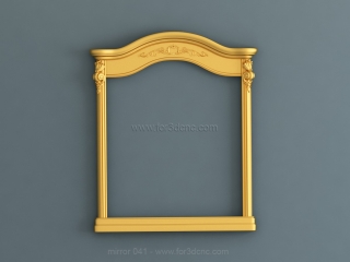 MIRROR 041 | STL – 3D model for CNC