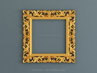 MIRROR 044 | STL – 3D model for CNC