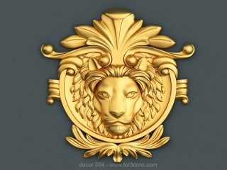 DECOR 054 | STL – 3D model for CNC
