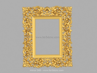 MIRROR 048 | STL – 3D model for CNC
