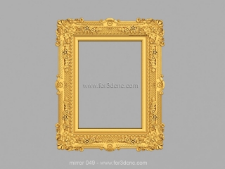 MIRROR 049 | STL – 3D model for CNC
