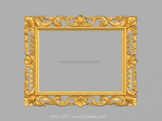 MIRROR 051 | STL – 3D model for CNC
