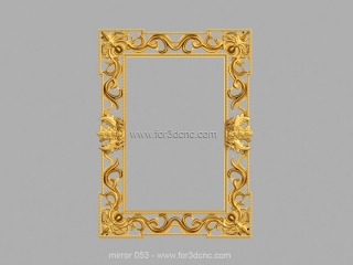 MIRROR 053 | STL – 3D model for CNC