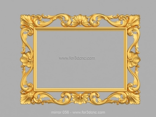 MIRROR 056 | STL – 3D model for CNC
