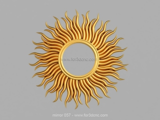 MIRROR 057 | STL – 3D model for CNC