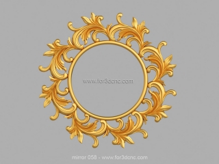 MIRROR 058 | STL – 3D model for CNC