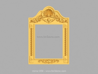 MIRROR 059 | STL – 3D model for CNC