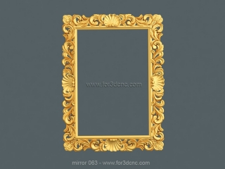 MIRROR 063 | STL – 3D model for CNC