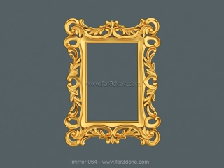 MIRROR 064 | STL – 3D model for CNC
