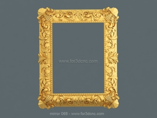 MIRROR 068 | STL – 3D model for CNC