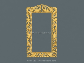 MIRROR 069 | STL – 3D model for CNC