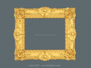 MIRROR 070 | STL – 3D model for CNC