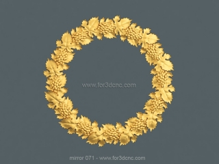 MIRROR 071 | STL – 3D model for CNC