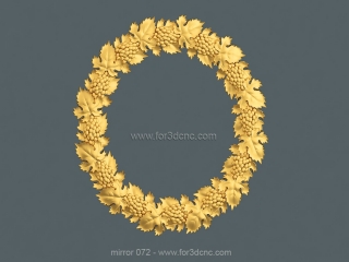 MIRROR 072 | STL – 3D model for CNC