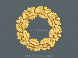 MIRROR 073 | STL – 3D model for CNC