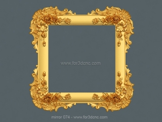 MIRROR 074 | STL – 3D model for CNC