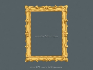 MIRROR 077 | STL – 3D model for CNC