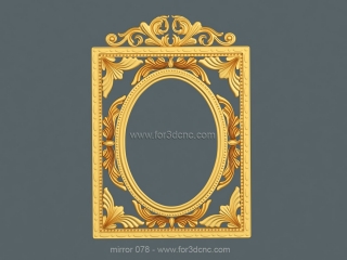 MIRROR 078 | STL – 3D model for CNC