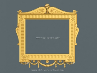 MIRROR 082 | STL – 3D model for CNC