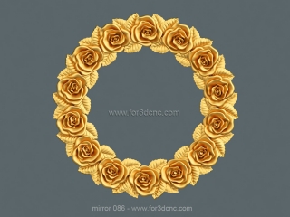 MIRROR 086 | STL – 3D model for CNC