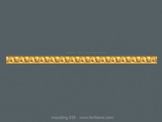MOULDING 035 | STL – 3D model for CNC