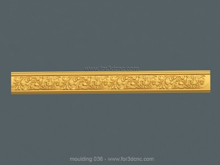 MOULDING 036 | STL – 3D model for CNC