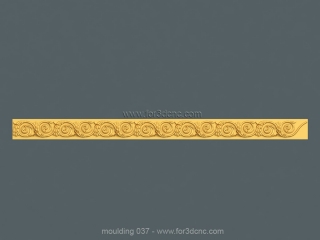 MOULDING 037 | STL – 3D model for CNC