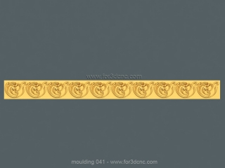 MOULDING 041 | STL – 3D model for CNC