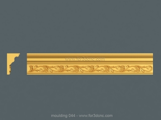 MOULDING 044 | STL – 3D model for CNC