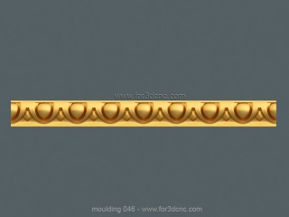 MOULDING 046 | STL – 3D model for CNC