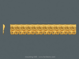 MOULDING 048 | STL – 3D model for CNC