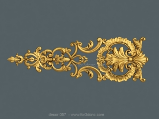 DECOR 057 | STL – 3D model for CNC