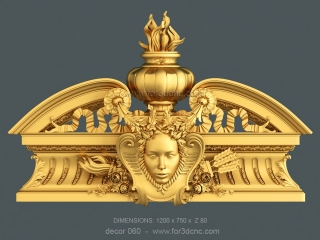 DECOR 060 | STL – 3D model for CNC