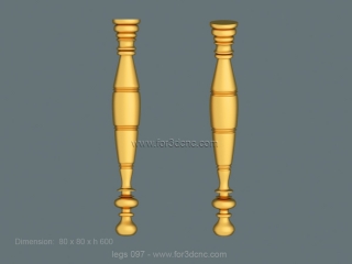 LEGS 097 | STL – 3D model for CNC