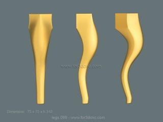 LEGS 099 | STL – 3D model for CNC