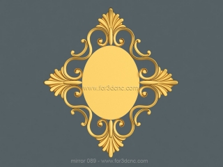 MIRROR 089 | STL – 3D model for CNC