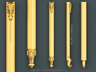 LEGS 127 | STL – 3D model for CNC