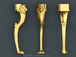 LEGS 131 | STL – 3D model for CNC