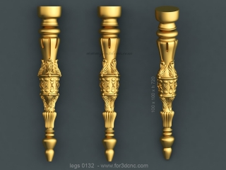 LEGS 132 | STL – 3D model for CNC