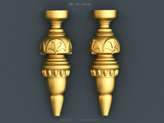 LEGS 142 | STL – 3D model for CNC