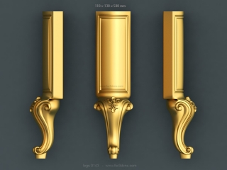LEGS 143 | STL – 3D model for CNC